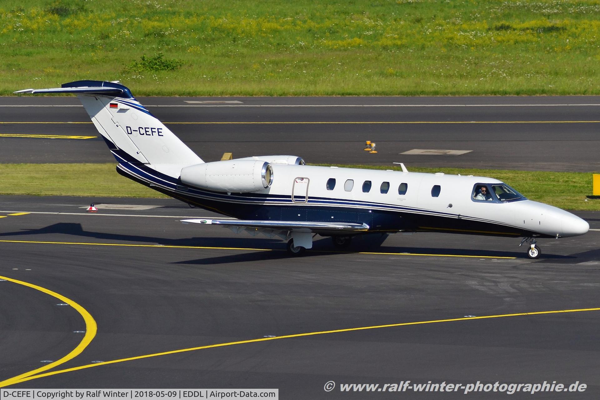 D-CEFE, 2014 Cessna 525C CitationJet CJ4 C/N 525C-0177, Cessna 525C Citation CJ4 - EFD E-Aviation - 525C0177 - D-CEFE - 09.05.2018 - DUS