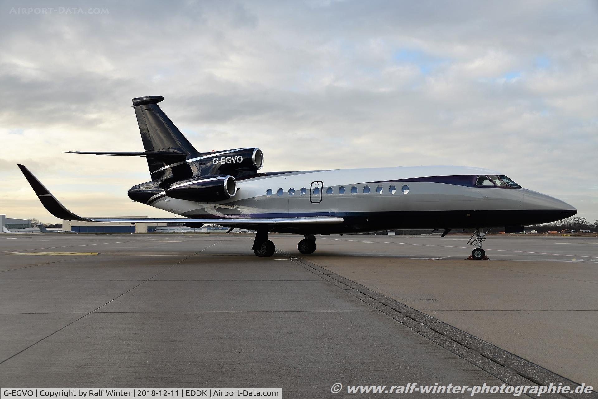 G-EGVO, 2005 Dassault Falcon 900EX C/N 151, Dassault Falcon 900EX - VIP TAG Aviation UK - 151 - G-EGVO - 11.12.2018 - CGN