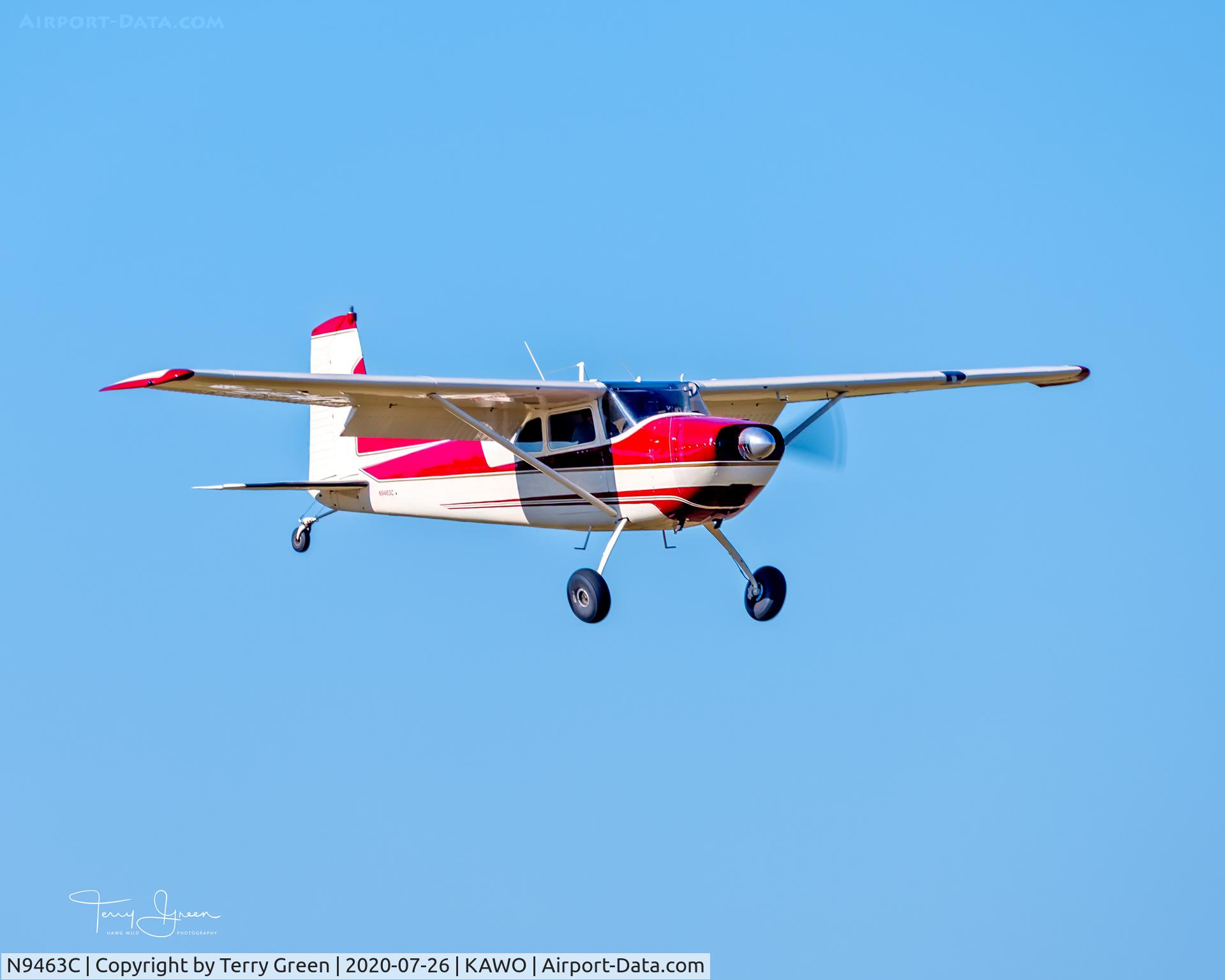 N9463C, 1955 Cessna 180 C/N 31861, KAWO