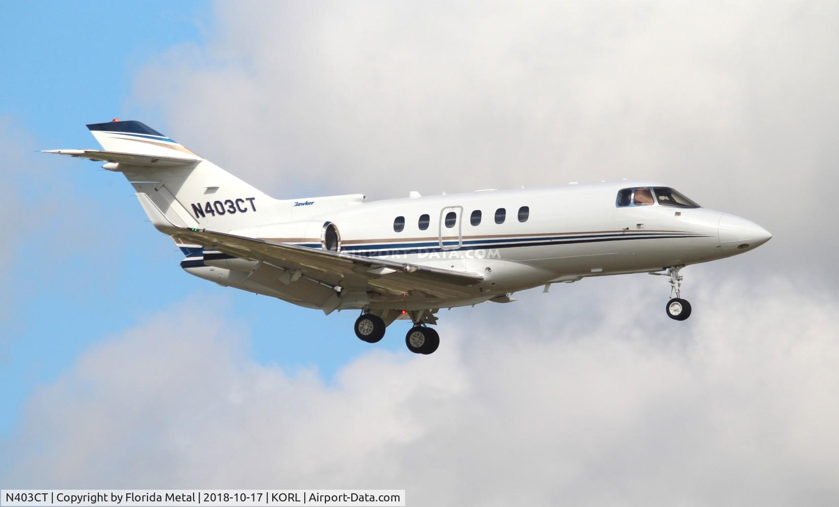 N403CT, 2006 Raytheon Hawker 850XP C/N 258818, NBAA 2018