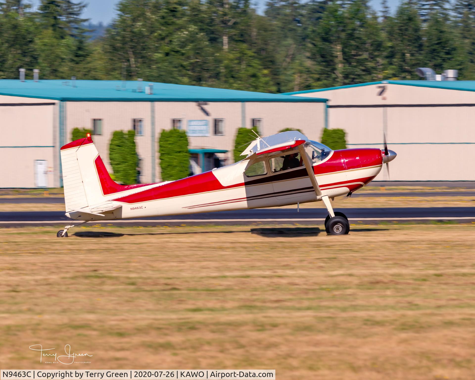 N9463C, 1955 Cessna 180 C/N 31861, KAWO