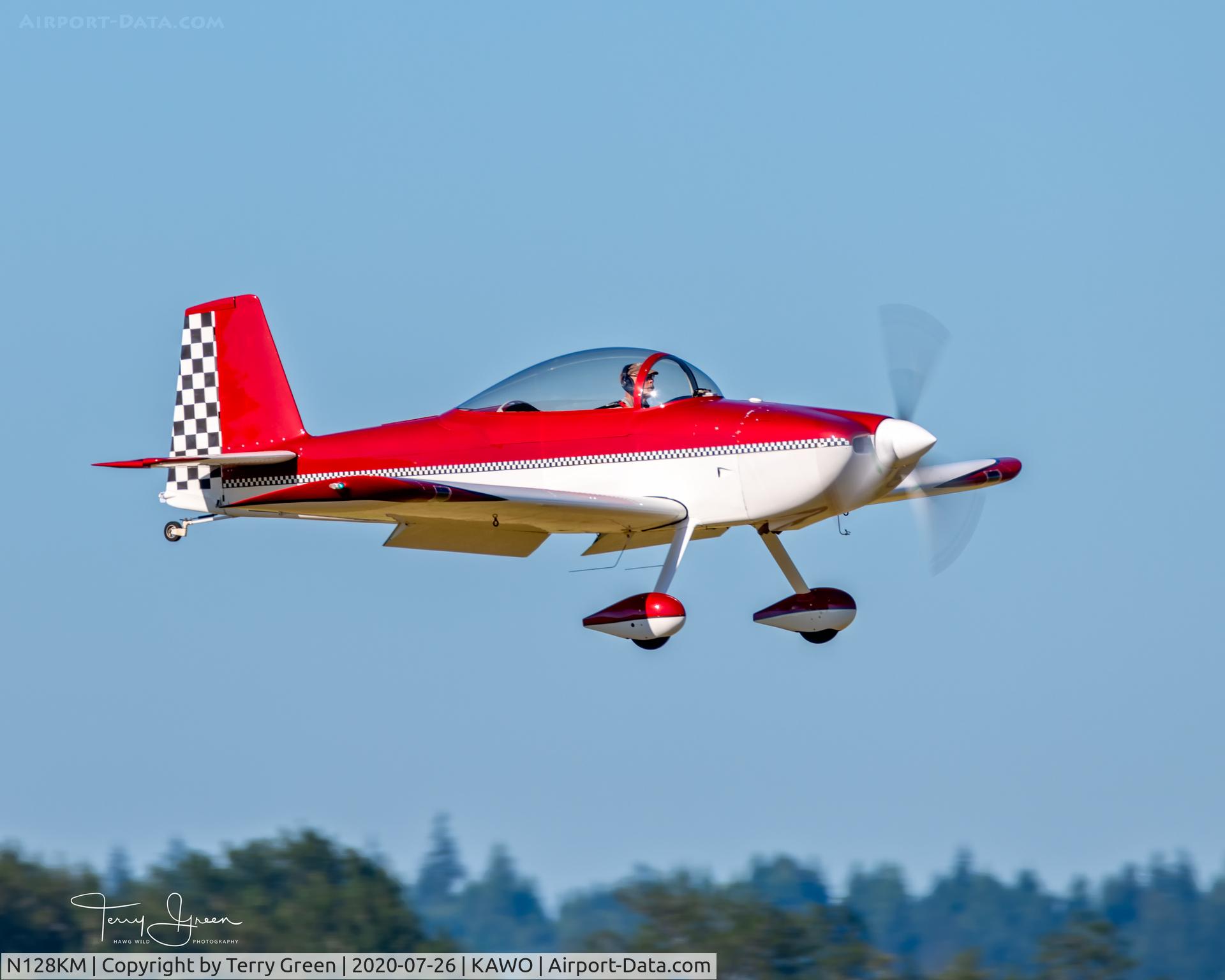 N128KM, 2002 Vans RV-8 C/N SWINKELS 801, KAWO