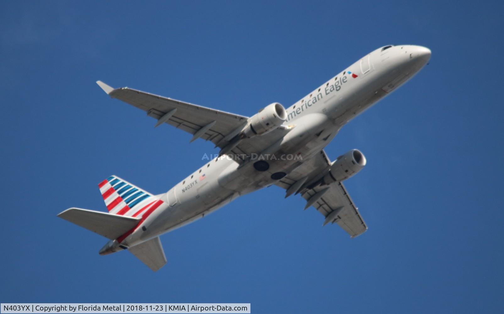 N403YX, 2013 Embraer 175LR (ERJ-170-200LR) C/N 17000365, MIA 2018