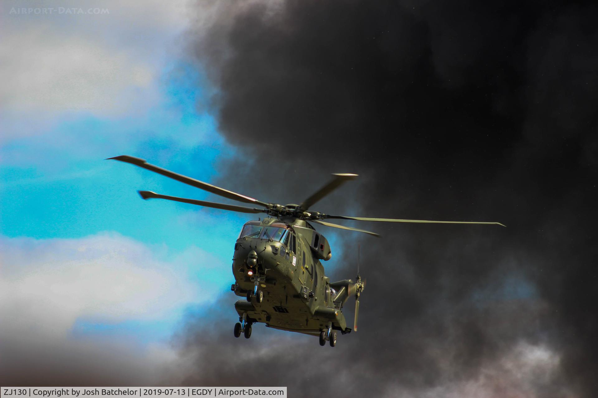 ZJ130, 2001 AgustaWestland Merlin HC3i (EH101) C/N 50169, ZJ130 at Yeovilton air day