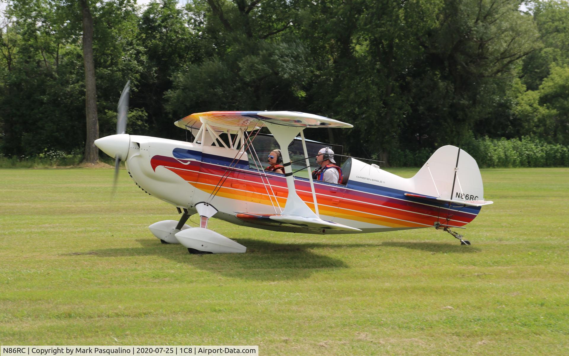 N86RC, Christen Eagle II C/N CRAVEN 0001, Christen Eagle II