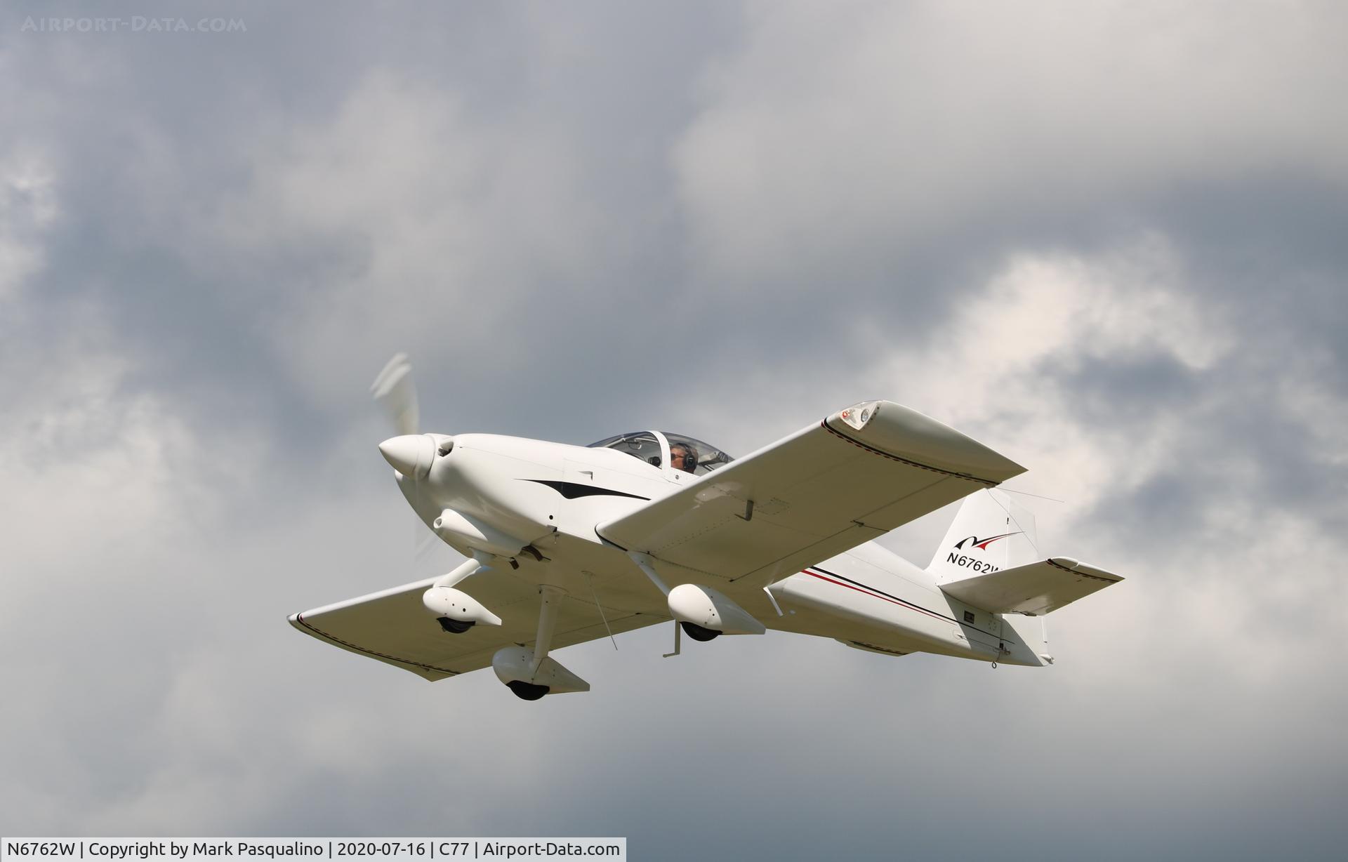 N6762W, 2000 Vans RV-6A C/N 60224, Vans RV-6A