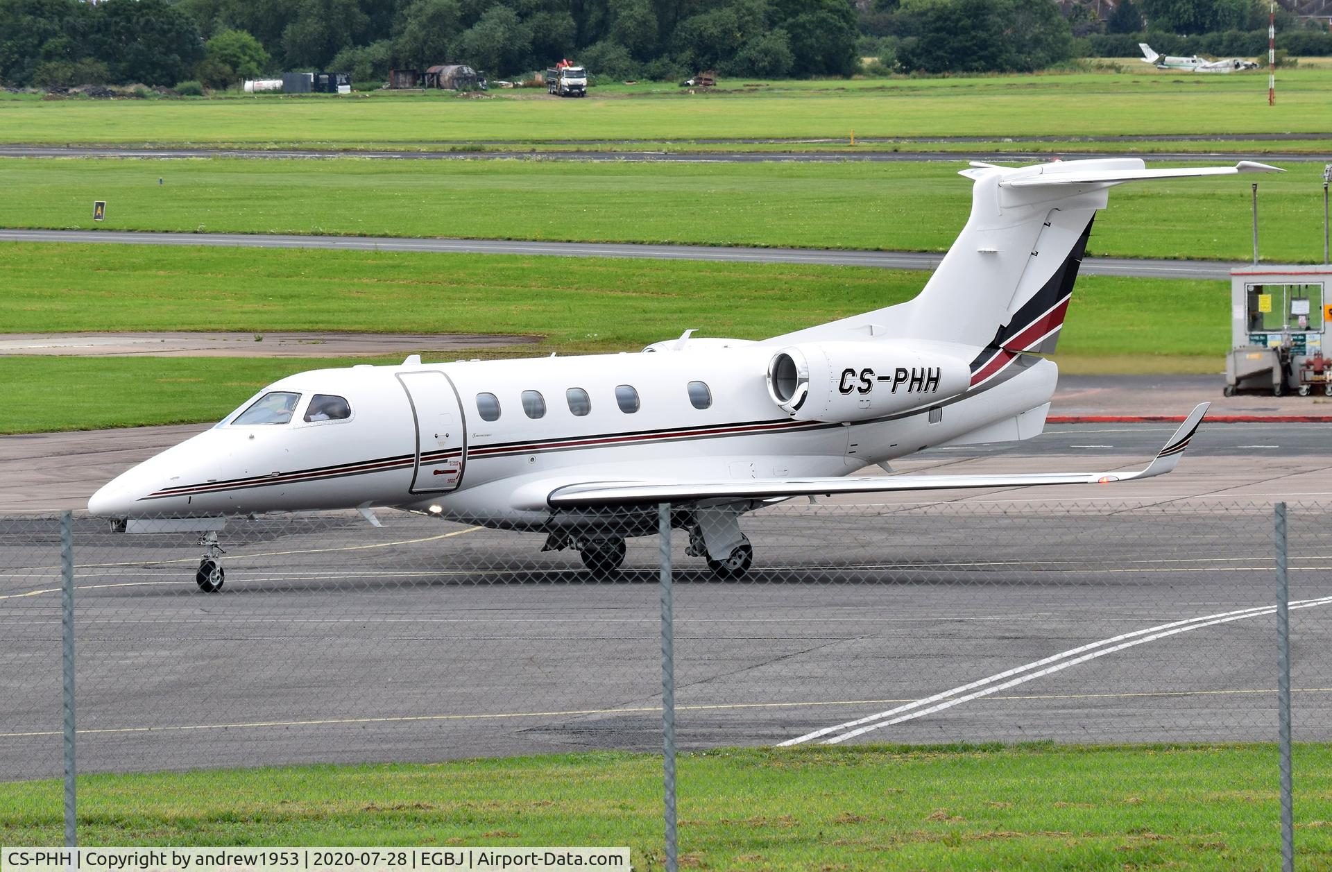CS-PHH, 2014 Embraer EMB-505 Phenom 300 C/N 50500270, CS-PHH at Gloucestershire Airport.