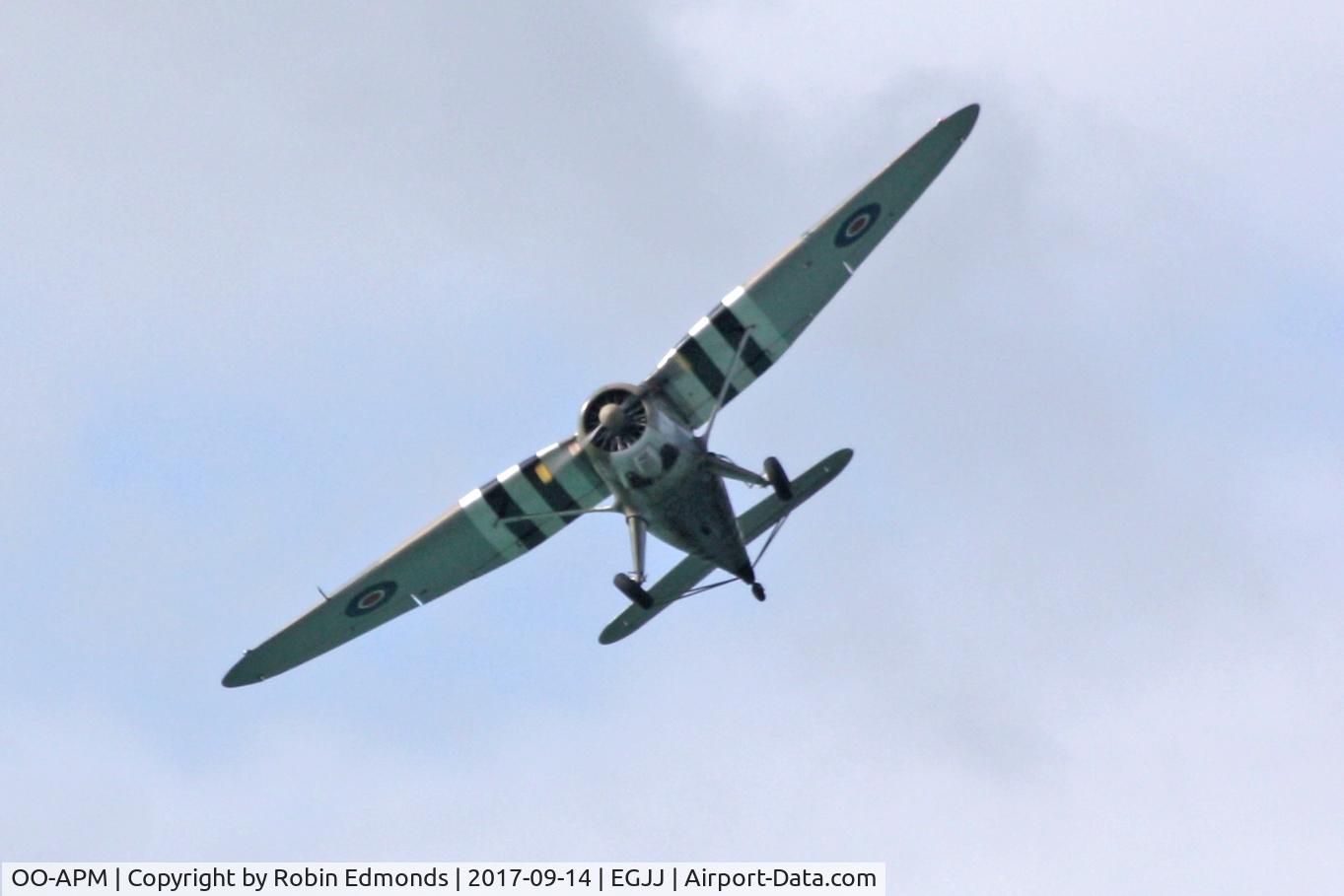 OO-APM, Stinson SR-6 Reliant Reliant C/N 9299, Jersey International Air Display