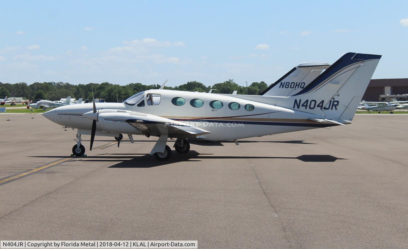 N404JR, Cessna 421C Golden Eagle C/N 421C0317, SNF 2018