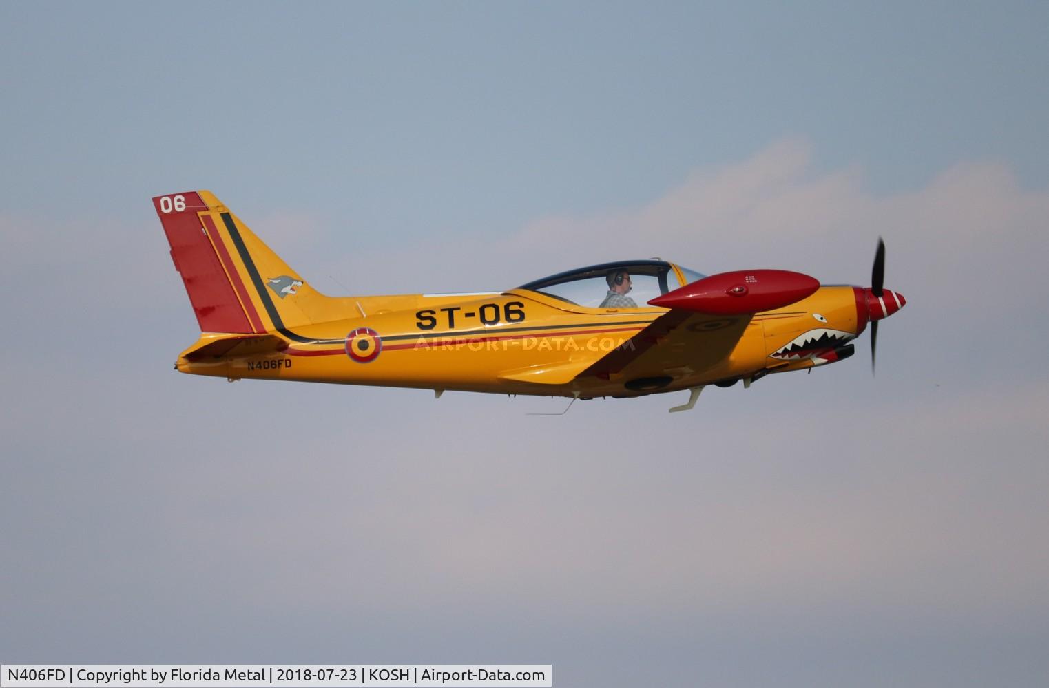 N406FD, 1990 SIAI-Marchetti SF-260D C/N 771, OSH 2018