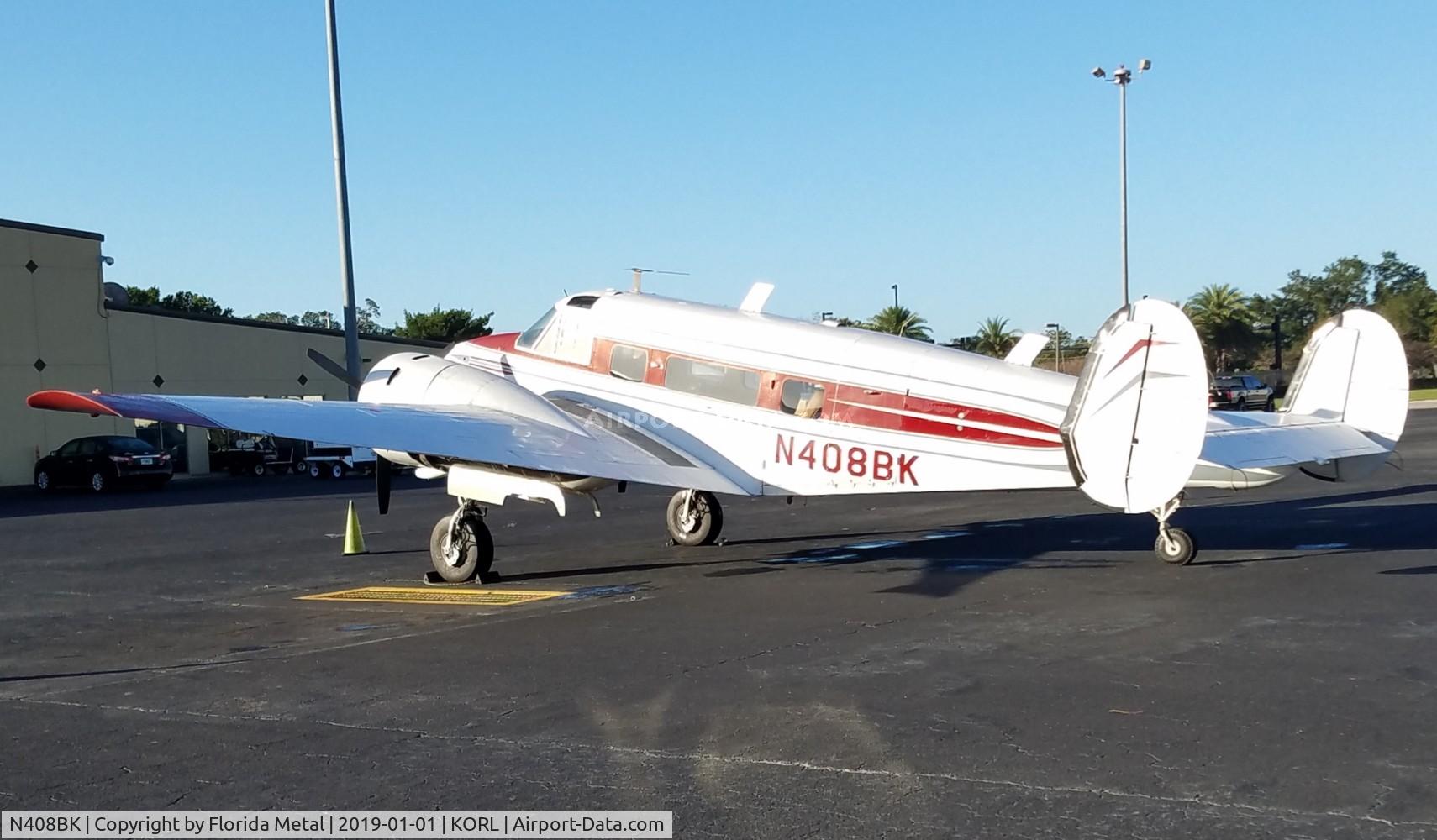 N408BK, 1963 Beech H-18 C/N BA-653, ORL 2019