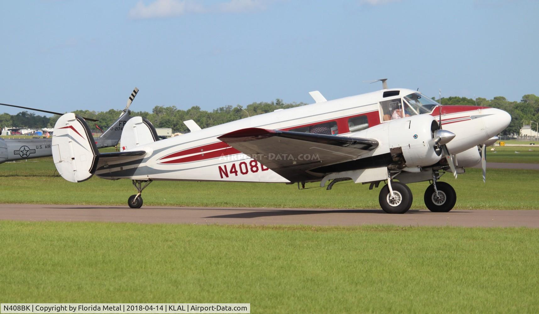 N408BK, 1963 Beech H-18 C/N BA-653, SNF 2018