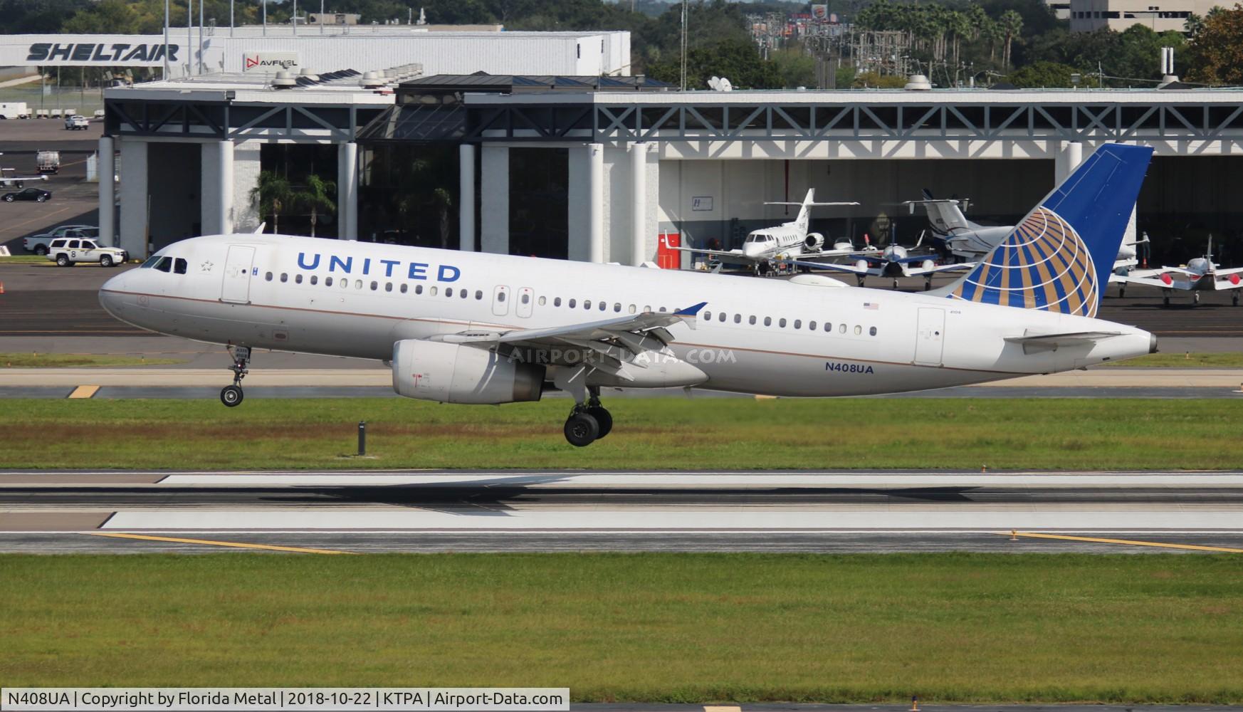 N408UA, 1994 Airbus A320-232 C/N 457, TPA 2018