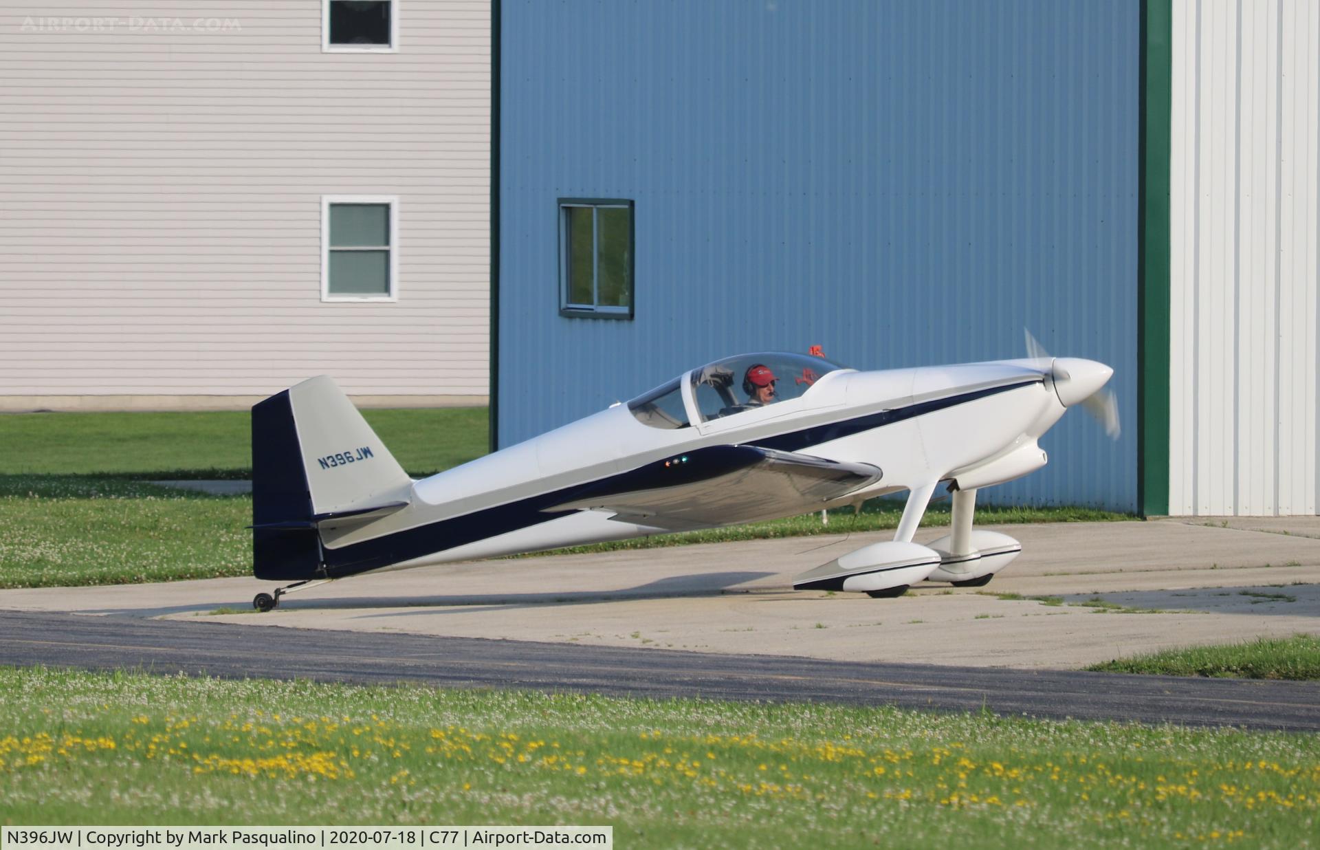 N396JW, 2000 Vans RV-6 C/N 24501, Vans RV-6