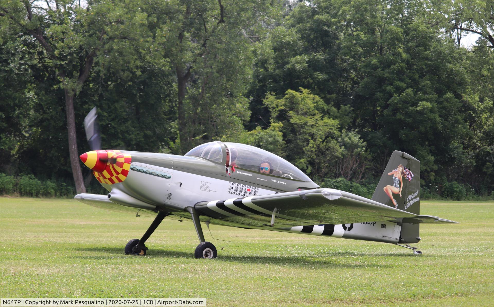N647P, 2014 Vans RV-8 C/N 81937, Vans RV-8
