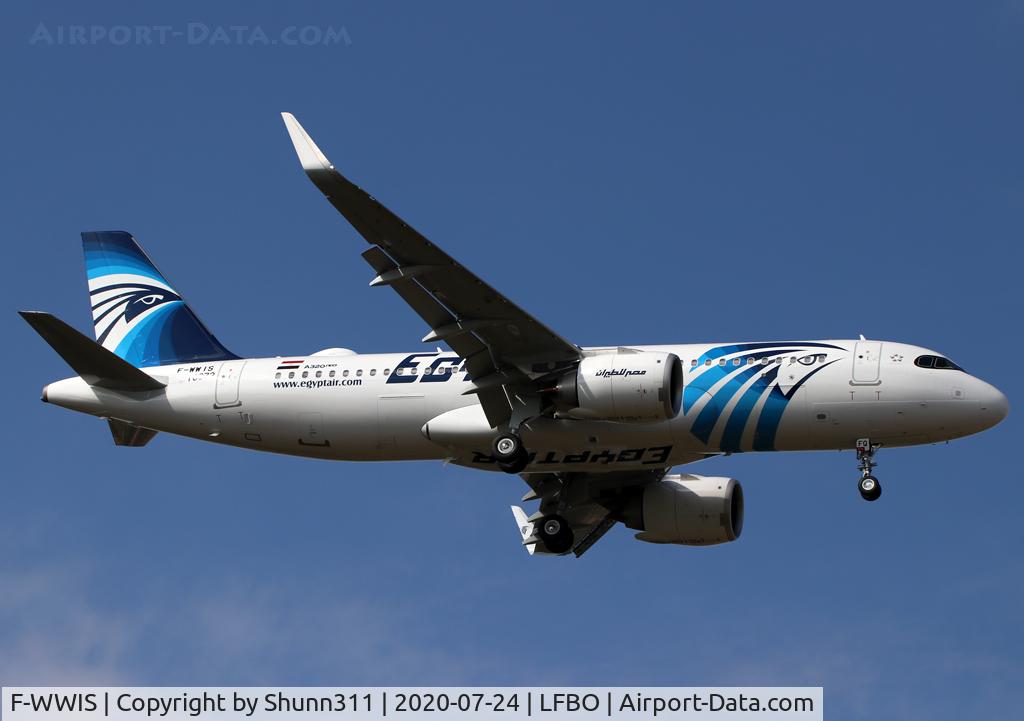 F-WWIS, 2020 Airbus A320-251N C/N 10072, C/n 10072 - To be SU-GFQ