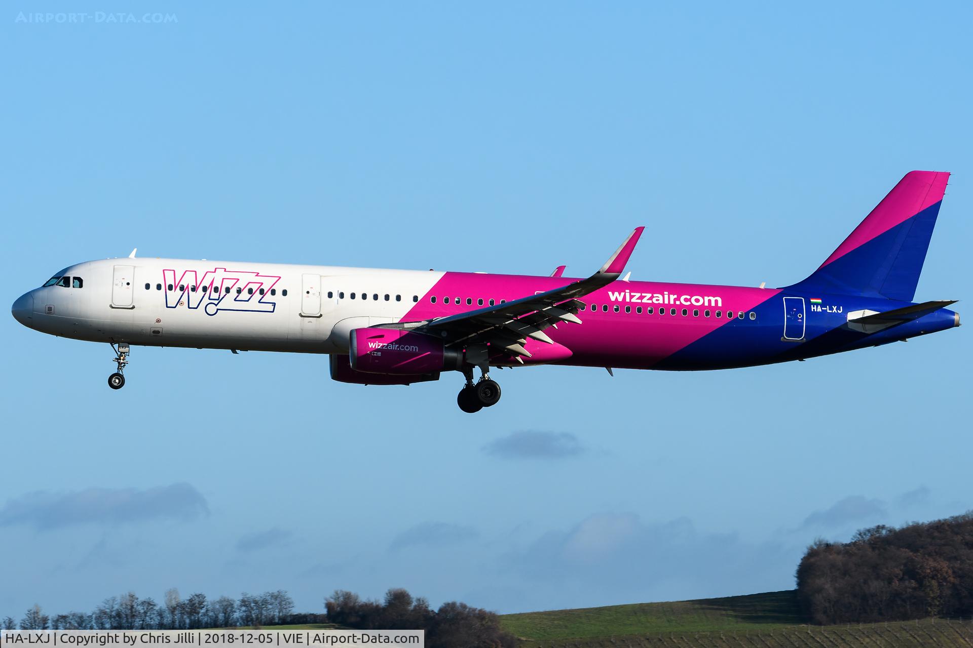 HA-LXJ, 2016 Airbus A321-231 C/N 7316, Wizzair
