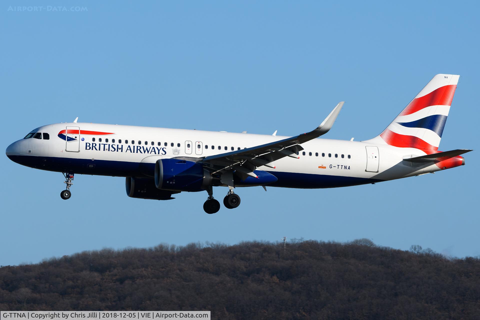 G-TTNA, 2018 Airbus A320-251N C/N 8108, British Airways