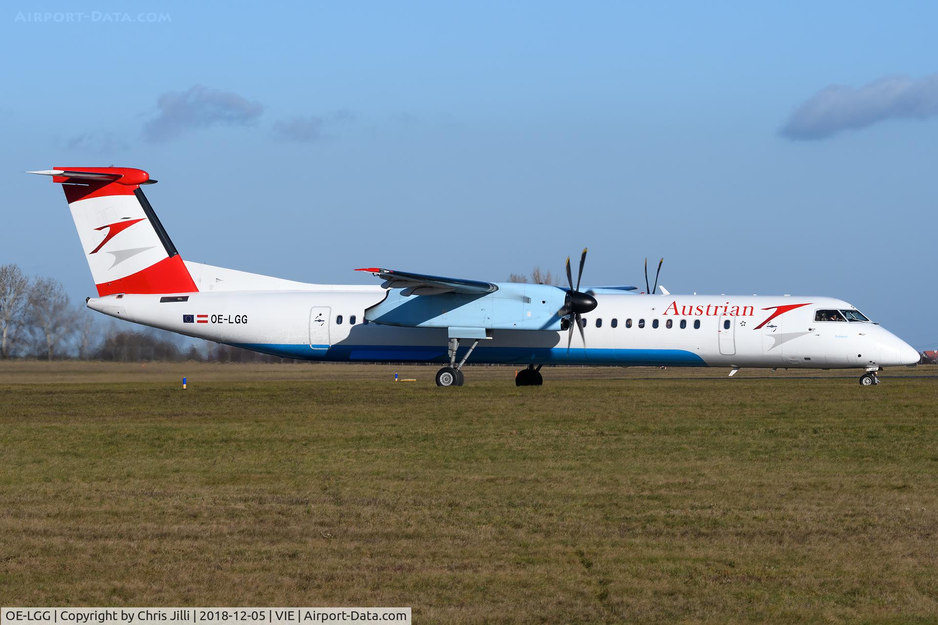 OE-LGG, 2002 De Havilland Canada DHC-8-402Q Dash 8 C/N 4074, Austrian Airlines