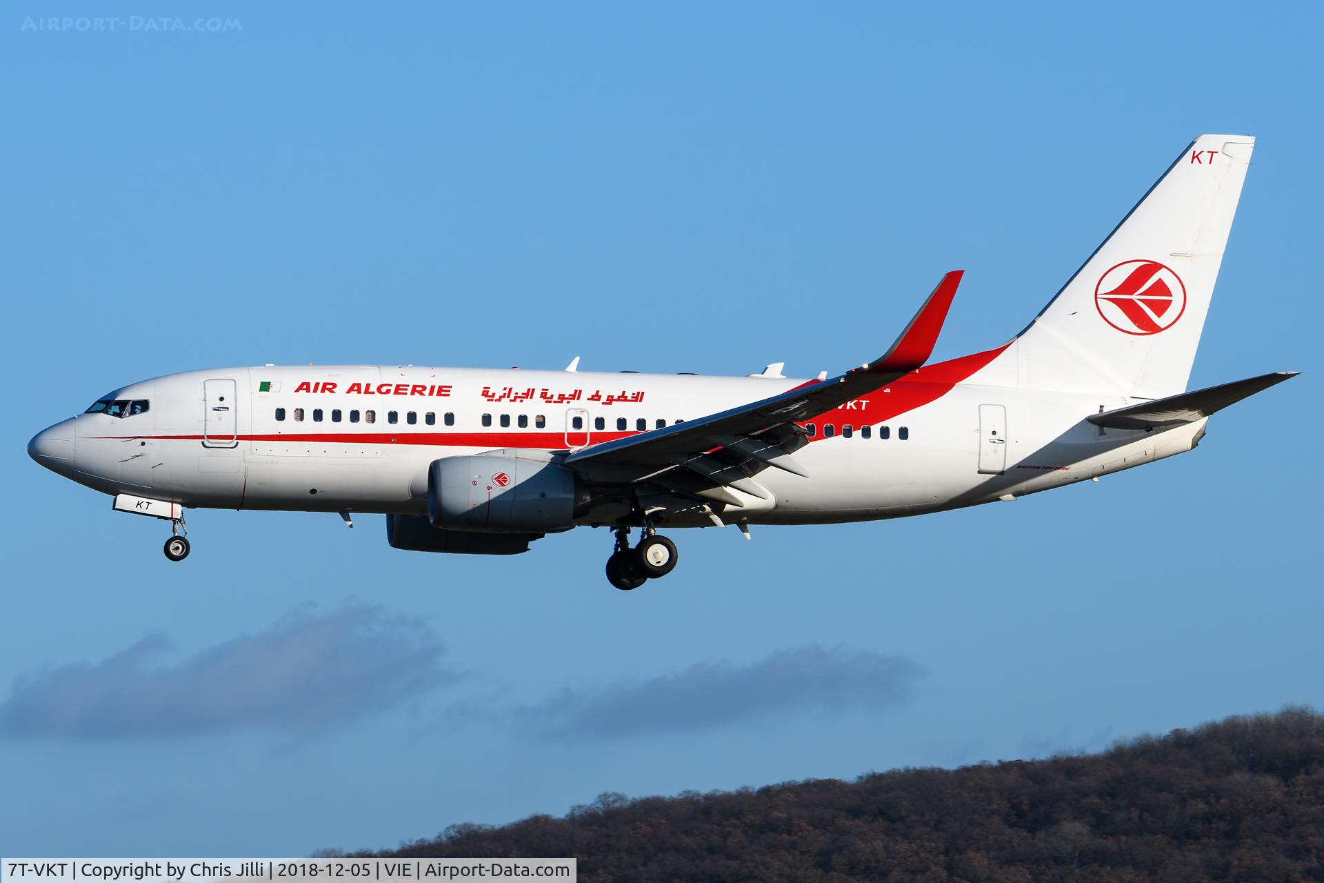 7T-VKT, 2016 Boeing 737-7D6C C/N 61341 / 6060, Air Algerie