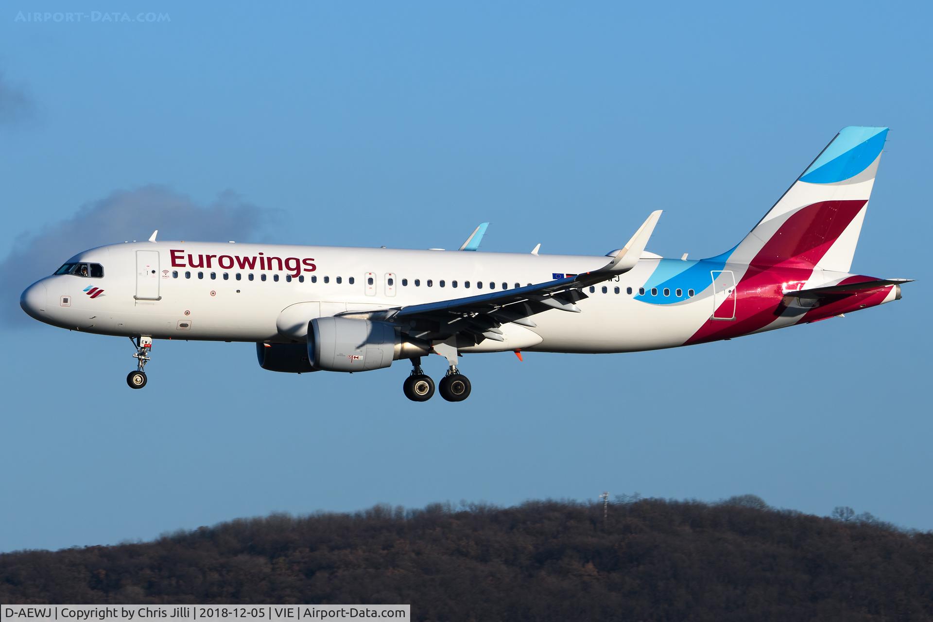 D-AEWJ, 2016 Airbus A320-214 C/N 7216, Eurowings