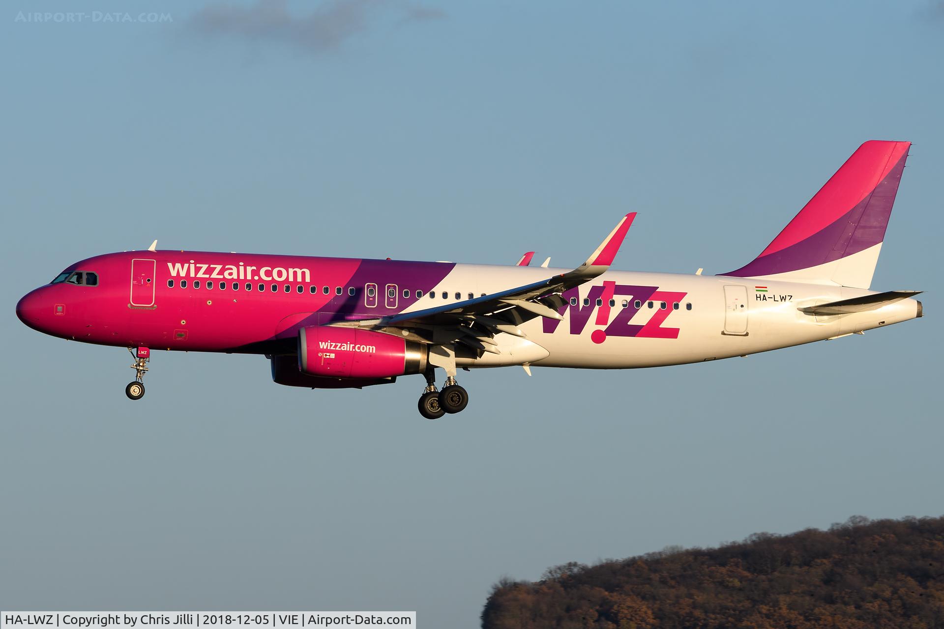 HA-LWZ, 2014 Airbus A320-232 C/N 6086, Wizzair