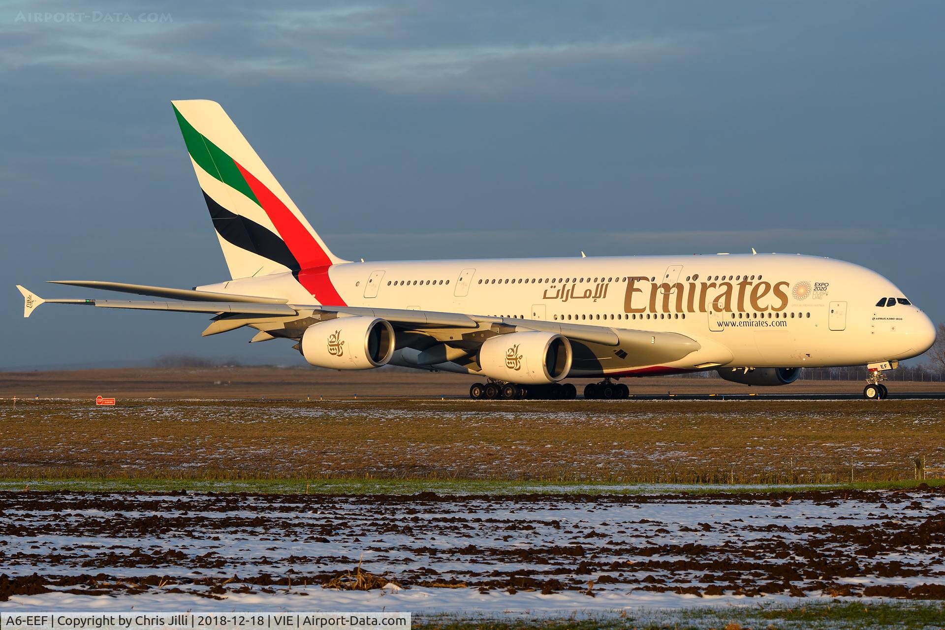 A6-EEF, 2012 Airbus A380-861 C/N 113, Emirates