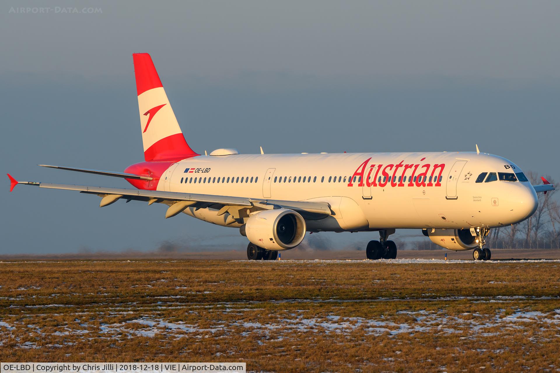 OE-LBD, 1998 Airbus A321-211 C/N 920, Austrian Airlines