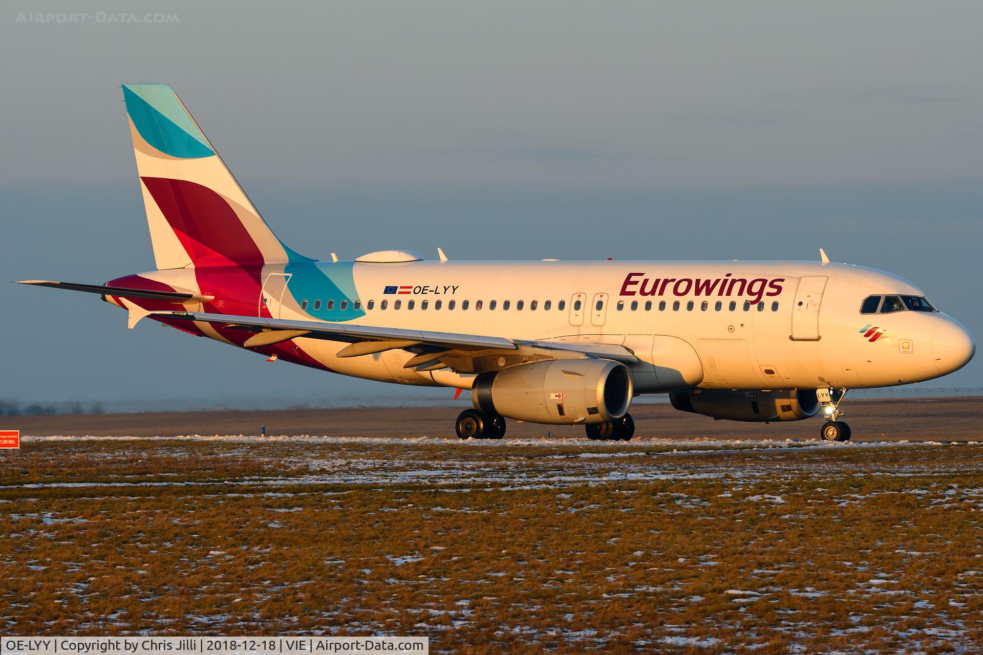 OE-LYY, 2010 Airbus A319-132 C/N 4256, Eurowings