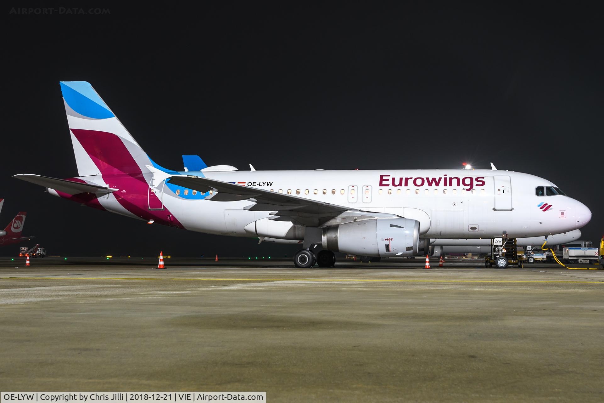 OE-LYW, 2012 Airbus A319-132 C/N 4998, Eurowings