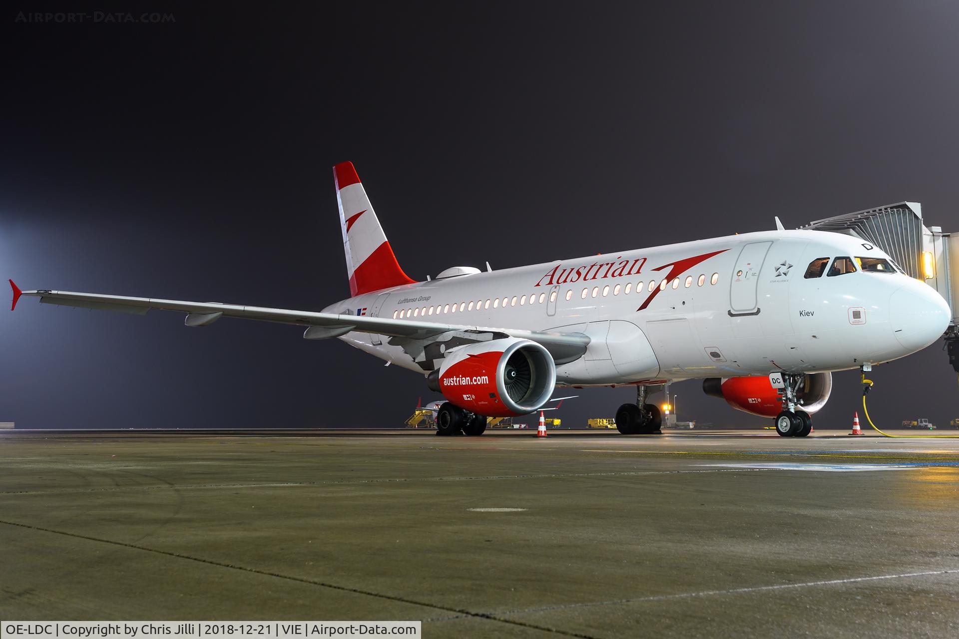 OE-LDC, 2004 Airbus A319-112 C/N 2262, Austrian Airlines