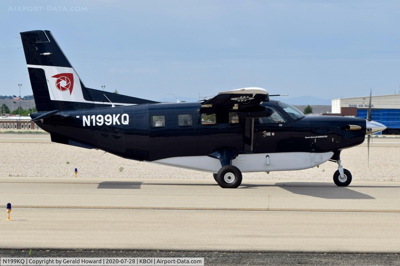 N199KQ, 2016 Quest Kodiak 100 C/N 100-0199, Taxi on Alpha.