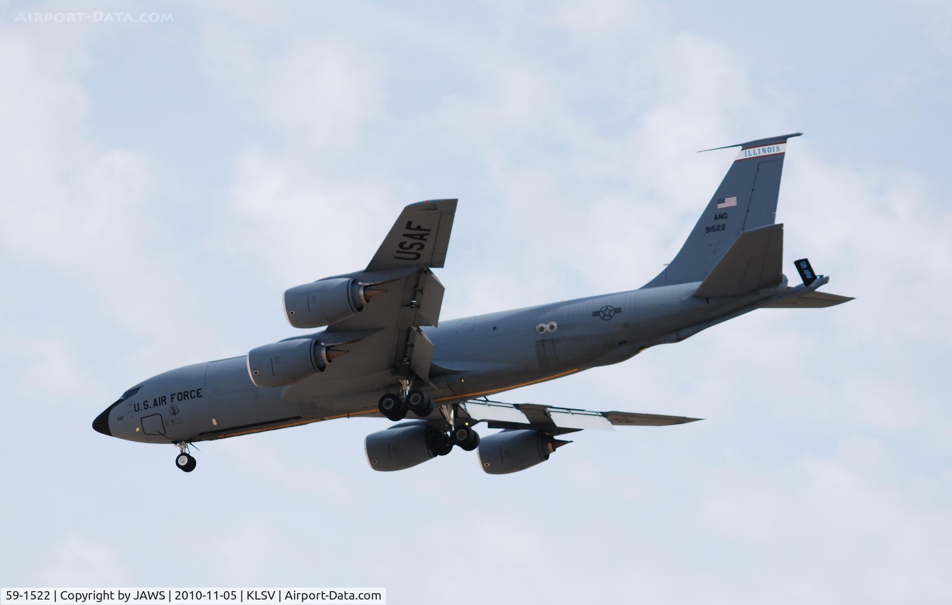 59-1522, 1959 Boeing KC-135R Stratotanker C/N 18010, 59-1522 Boeing KC-135R Stratotanker, c/n: 18010 IL ANG @ KLSV