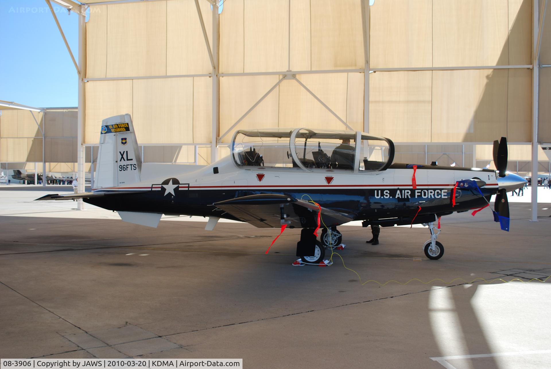 08-3906, Hawker Beechcraft Group T-6A C/N PT466, 08-3906 