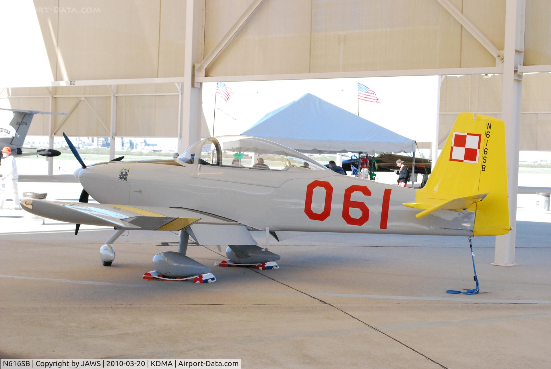 N616SB, 2003 Vans RV-8 C/N 81638, N616SB Vans RV-8, c/n: 81638 @ KDMA
