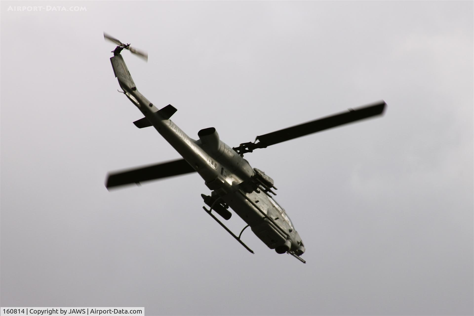 160814, Bell AH-1W Super Cobra C/N 26919, 160814 HF-23 Bell AH-1W Super Cobra c/n: 26919 overflying West Point Naval Academy , Westpoint , NY