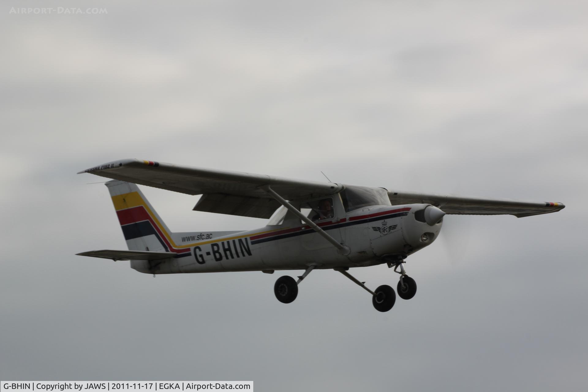 G-BHIN, 1980 Reims F152 C/N 1715, G-BHIN Reims-Cessna F152, c/n: 1715 @ EGKA