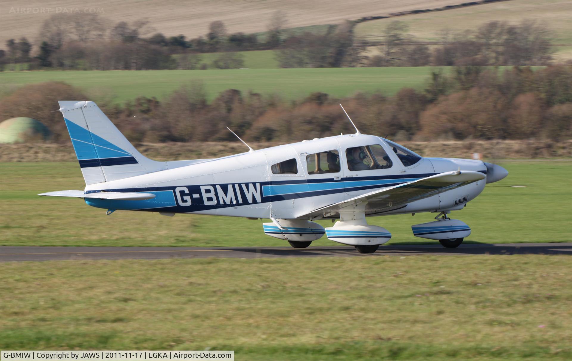 G-BMIW, 1981 Piper PA-28-181 Cherokee Archer II C/N 28-8190093, G-BMIW Piper PA-28-181 Cherokee Archer II, c/n: 28-8190093 @ EGKA