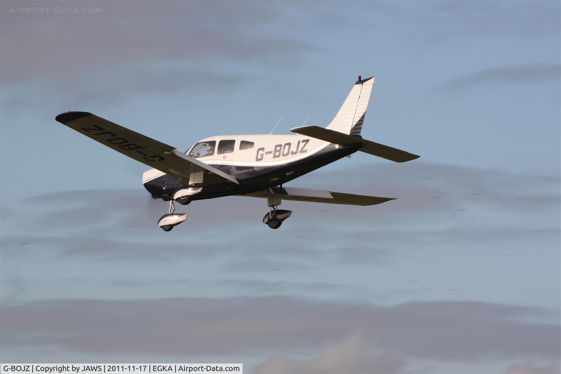 G-BOJZ, 1979 Piper PA-28-161 Cherokee Warrior II C/N 28-7916223, G-BOJZ Piper PA-28-161, c/n: 28-7916223 @ EGKA
