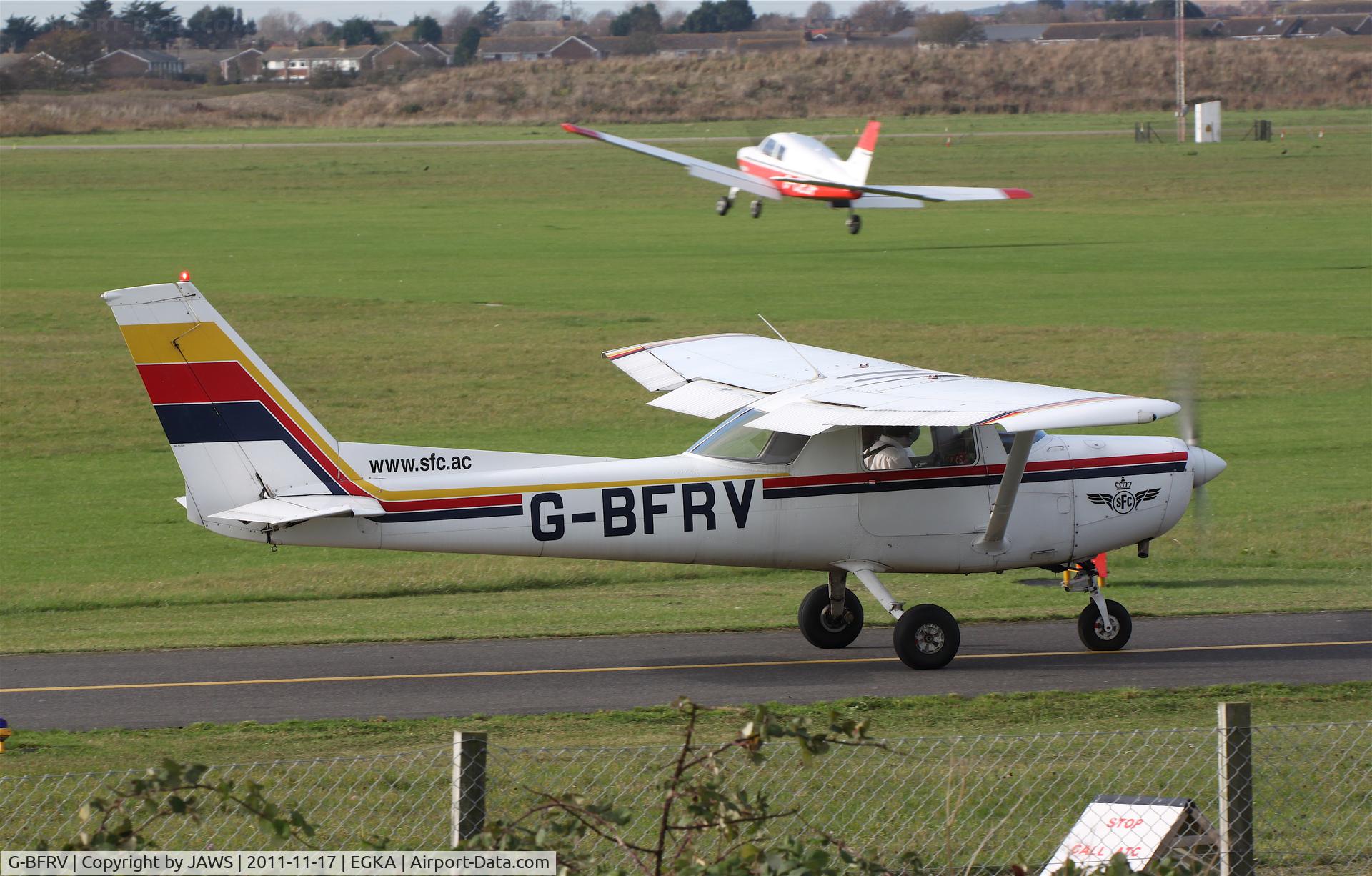 G-BFRV, 1978 Reims FA152 Aerobat C/N 0345, G-BFRV Reims-Cessna FA152 c/n: 0345 @ EGKA