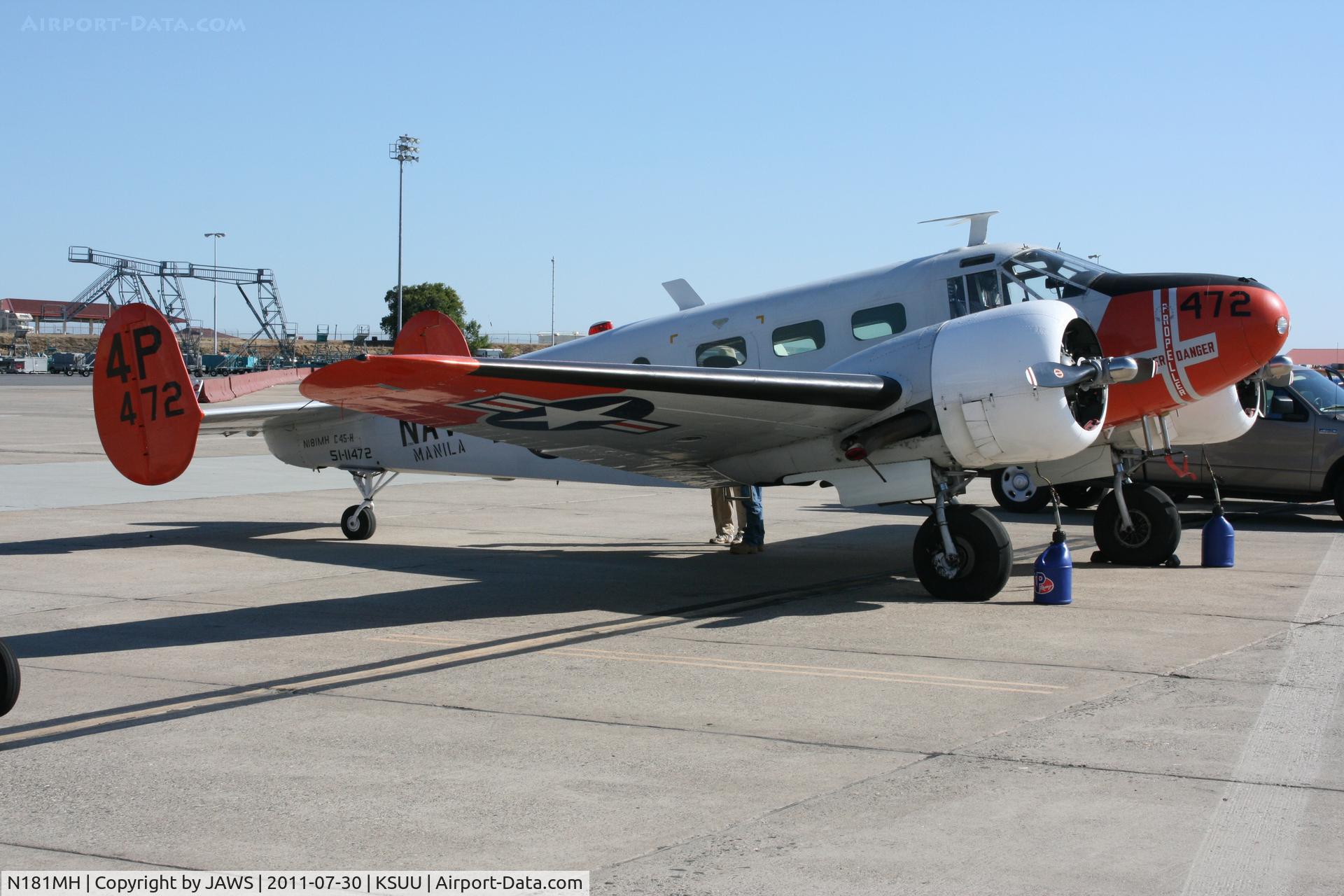 N181MH, 1951 Beech C-45H Expeditor C/N AF-29, N181MH Beech C-45H, c/n: AF-29 @ KSUU