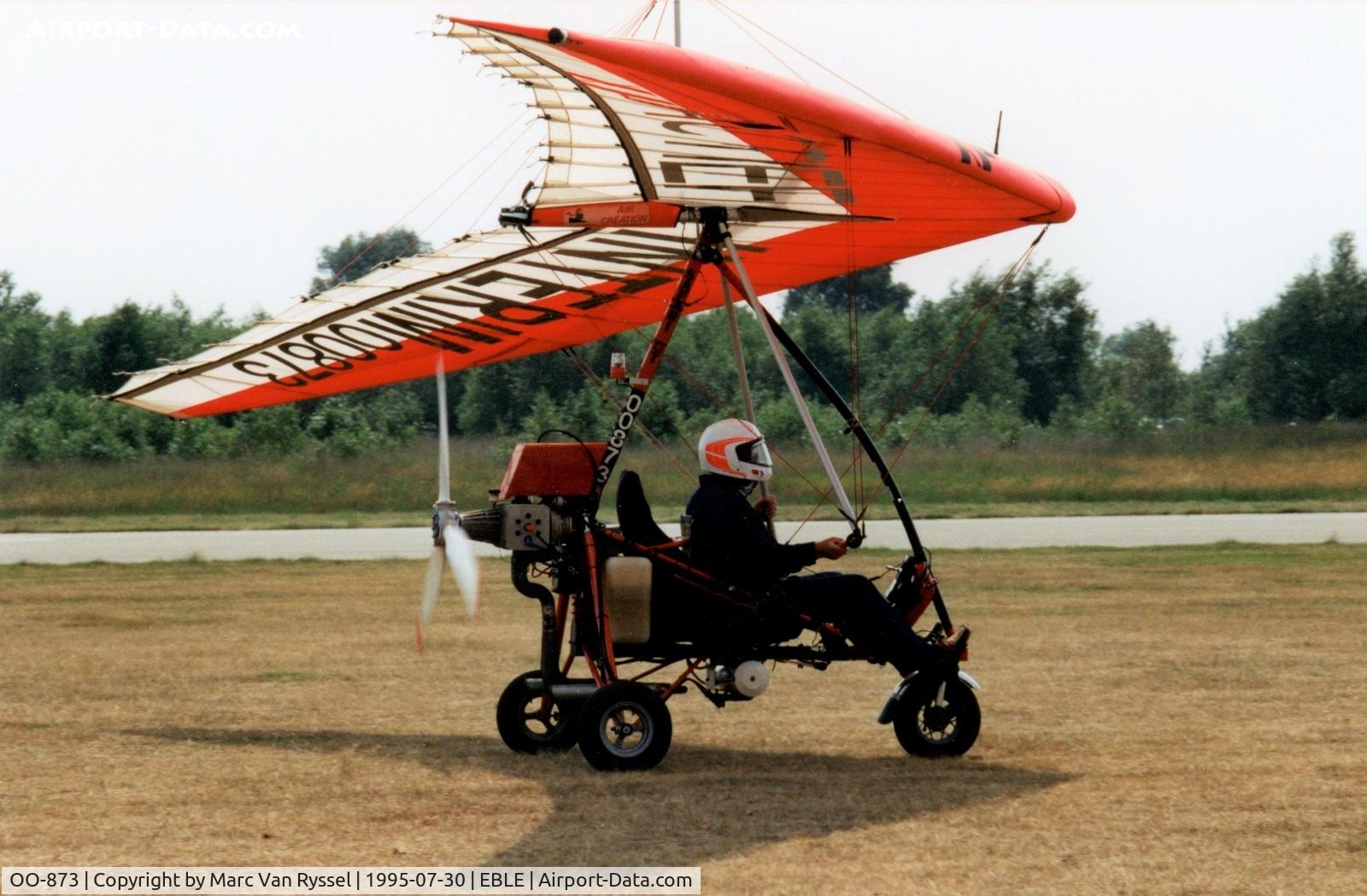 OO-873, 1989 Air Création GT BI C/N 028, At Leopoldsburg.