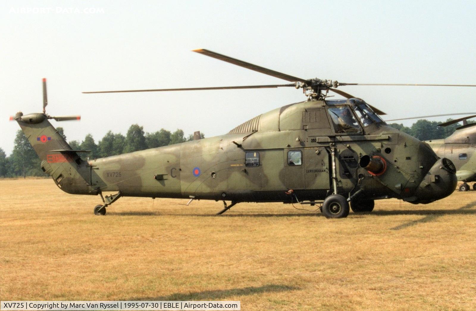XV725, 1968 Westland Wessex HC.2 C/N WA620, Sanicole Airshow 1995.