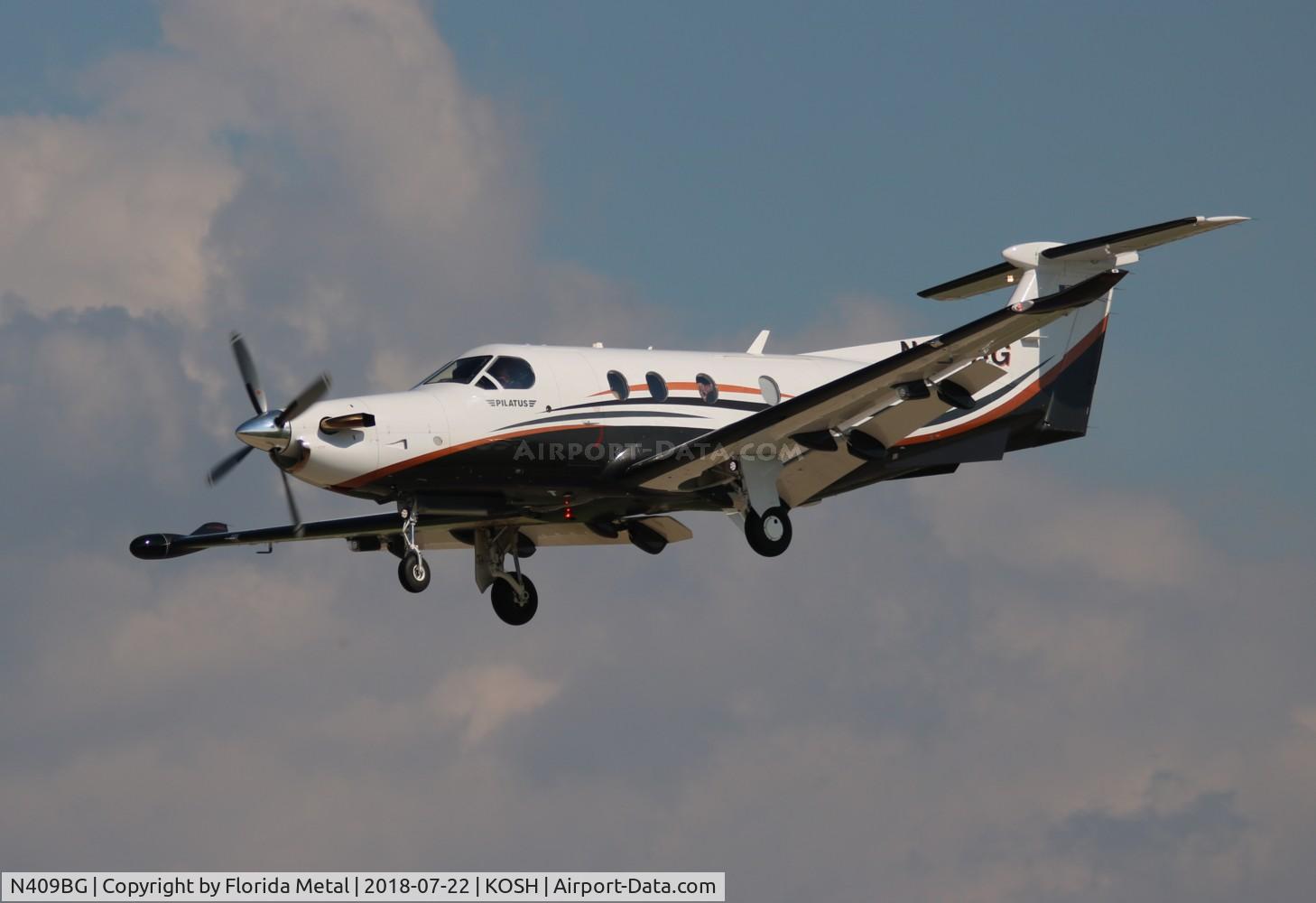 N409BG, 2011 Pilatus PC-12/47E C/N 1274, OSH 2018