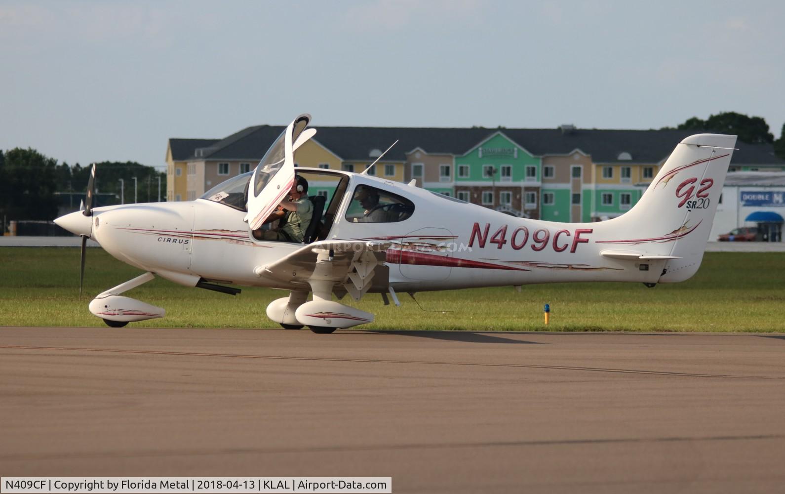N409CF, 2005 Cirrus SR20 C/N 1600, SNF 2018