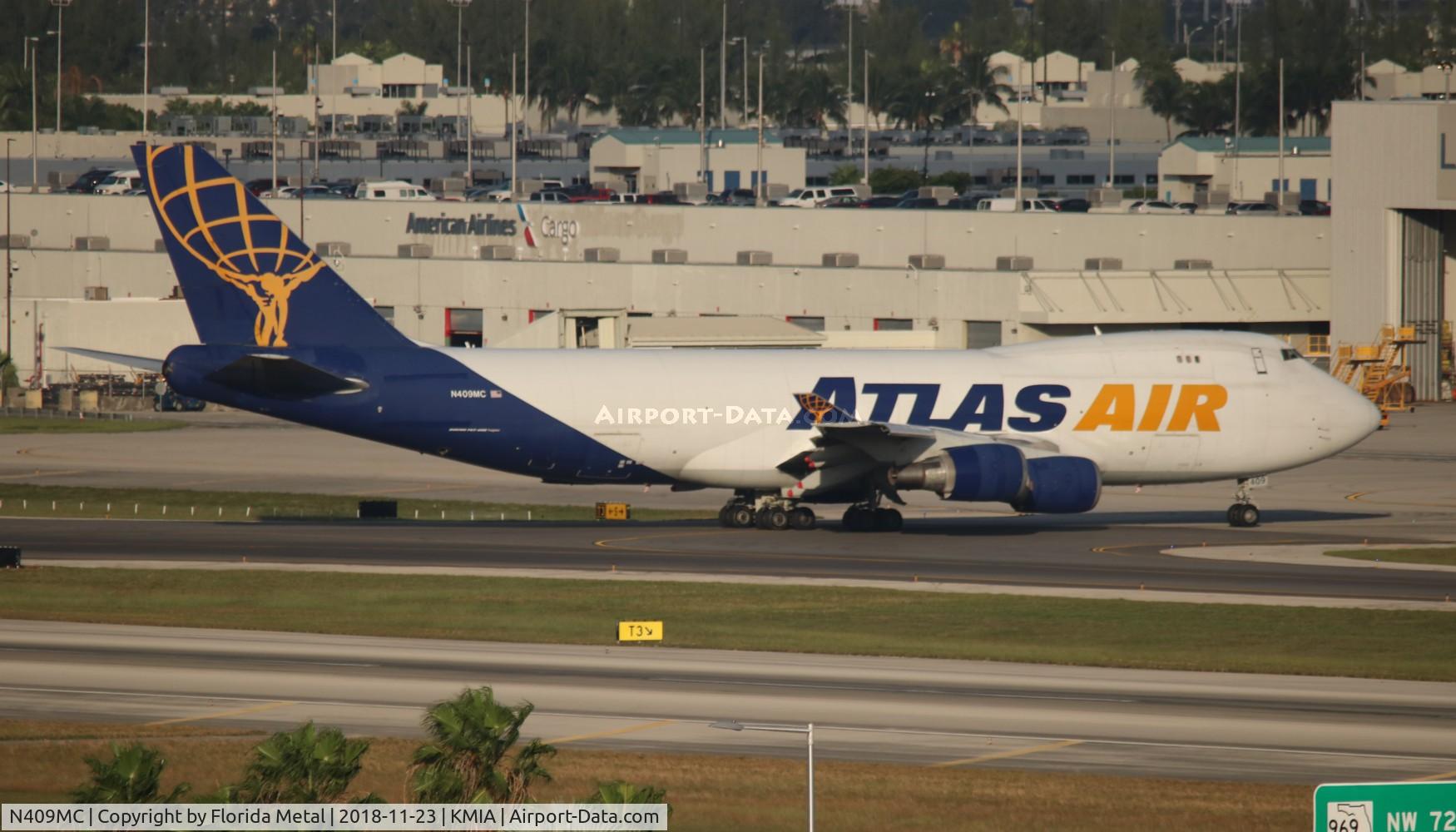 N409MC, 2000 Boeing 747-47UF C/N 30558/1242, MIA 2018