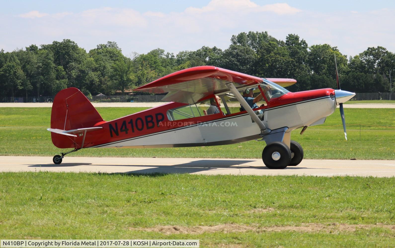 N410BP, 2012 Barrows Bearhawk Patrol C/N P01-P001/P002-P121, OSH 2017