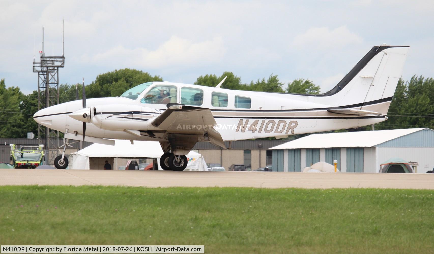 N410DR, 1977 Beech 58TC Baron C/N TK-52, OSH 2018