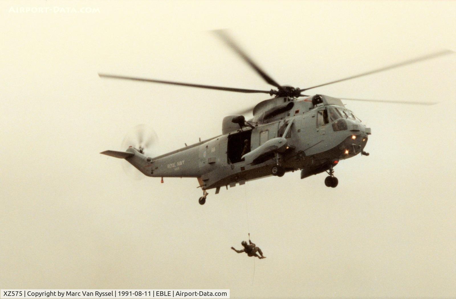 XZ575, Westland Sea King HAS.5 C/N WA843, XZ575 / 99 at Sanicole Airshow 1991.