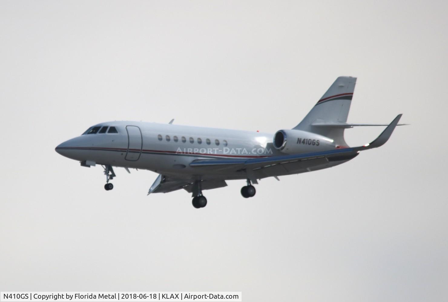 N410GS, 2015 Dassault Falcon 2000S C/N 731, LAX 2018